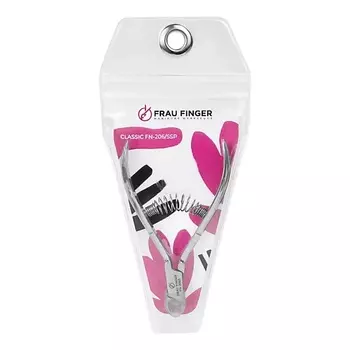 FRAU FINGER Кусачки маникюрные для кутикулы / Classic FN-206/5SP, пружина, 5 мм