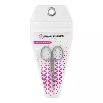 FRAU FINGER Ножницы маникюрные для кутикулы Classic FS-112SP, глянцевые, 9 см