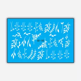 FREEDECOR Объемный 3D слайдер дизайн "Белые веточки"