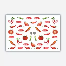 FREEDECOR Объемный 3D слайдер дизайн "Hot, hot"