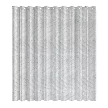 FRESH CODE Штора для ванной с принтом "lines", 180*180см, ЕВА