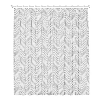 FRESH CODE Штора для ванной с принтом "Узоры", 180*180см