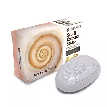 FRESH SECRETS Туалетное мыло с экстрактом улитки