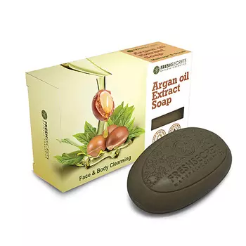 FRESH SECRETS Туалетное мыло с маслом арганы