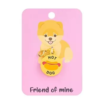 FRIEND OF MINE Аксессуар для ошейника HOT DOG #FOM_fancydoggo