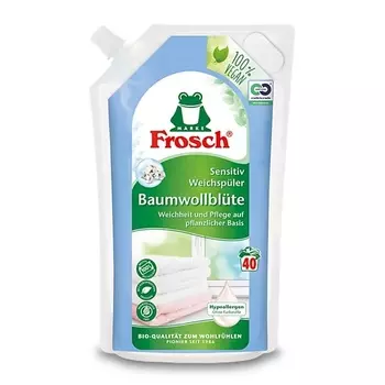 FROSCH Концентрированный ополаскиватель для белья Цветы Хлопка 1000