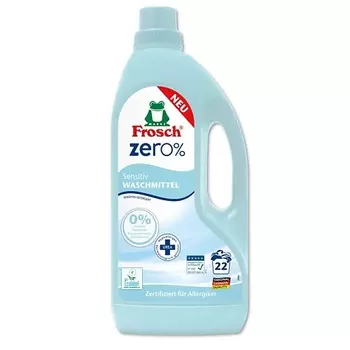 FROSCH ZER0% Концентрированное жидкое средство для стирки Сенситив 1500
