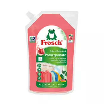 FROSCH Жидкое средство для стирки цветных тканей концентрат ГРАНАТ мягкая упаковка 1500.0