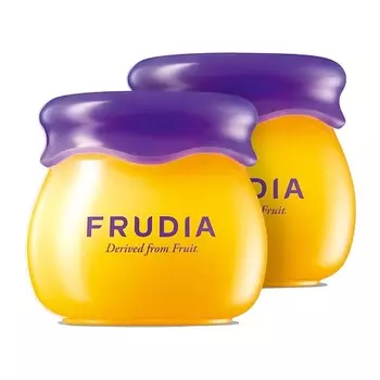 FRUDIA Бальзам для губ черникой и медом в баночке 2шт