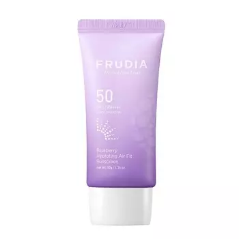 FRUDIA Солнцезащитный крем для лица с черникой увлажняющий SPF50 PA++++
