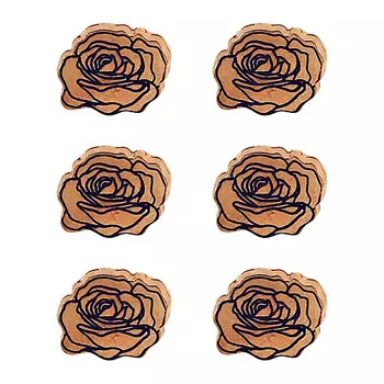 FUN Набор кнопок WILD GARDEN FLOWER