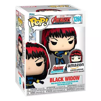 FUNKO Фигурка Black widow Marvel Avengers 60th Anniversary Comic with Pin Exclusive