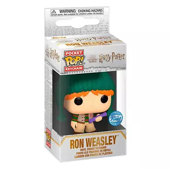 FUNKO Фигурка-брелок Pocket Harry Potter Праздничный Рон Эксклюзивный