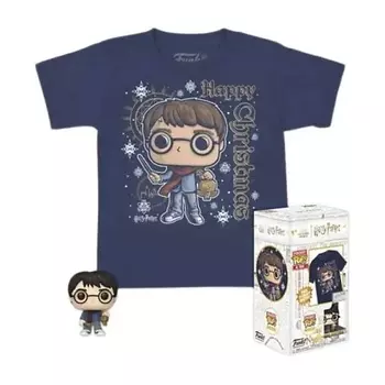 FUNKO Фигурка Harry Potter Holiday Harry short sleeve T-shirt keychain