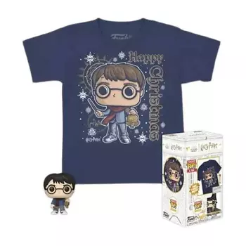 FUNKO Фигурка Harry Potter Holiday Harry short sleeve T-shirt keychain