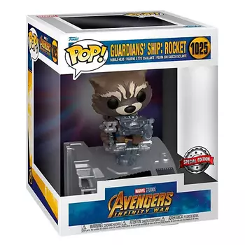 FUNKO Фигурка Marvel Deluxe Guardians Ship Rocket Exclusive Figure