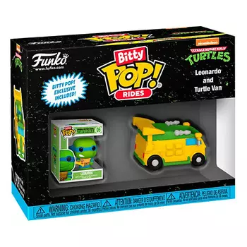 FUNKO Фигурка Ninja Turtles Ride Leonardo and Turtle Van figure