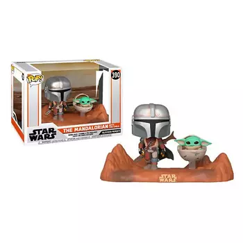 FUNKO Фигурка Star Wars Mandalorian Mandalorian And Child Figure