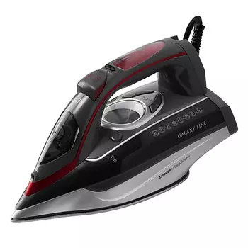 GALAXY LINE Утюг паровой с помпой, 3200 Вт