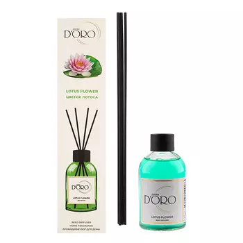 GAMMA D'ORO Диффузор ароматизатор для дома парфюм аромадиффузор "Цветок лотоса" 55.0