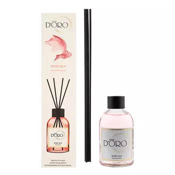 GAMMA D'ORO Диффузор ароматизатор для дома парфюм аромадиффузор "Розовый шёлк" 55.0