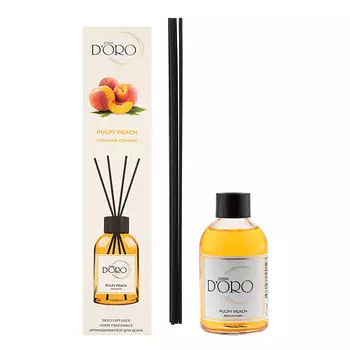 GAMMA D'ORO Диффузор ароматизатор для дома парфюм аромадиффузор "Сочный персик" 55.0