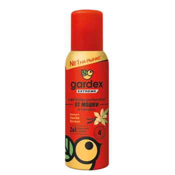 GARDEX Extreme Аэрозоль-репеллент от мошки и комаров 100.0