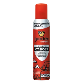 GARDEX Extreme Аэрозоль-репеллент от всех летающих кровососущих насекомых и клещей 200.0