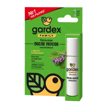 GARDEX Family Бальзам после укусов роликовый 7.0