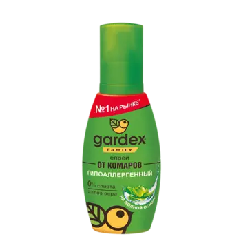 GARDEX Family Спрей от комаров c Алое Вера 100.0