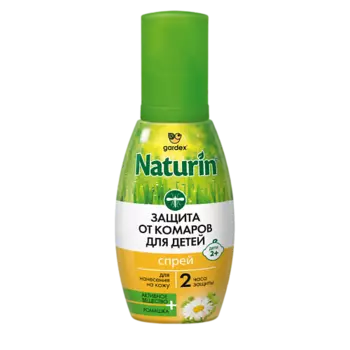 GARDEX Naturin Спрей от комаров для детей с 2 лет 75.0