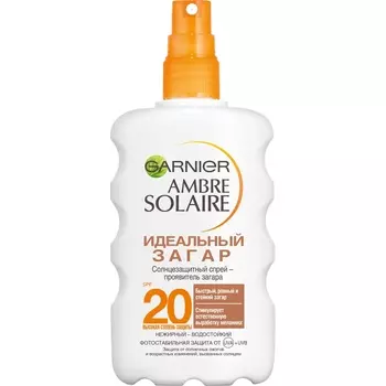 GARNIER Солнцезащитный спрей Идеальный загар SPF20