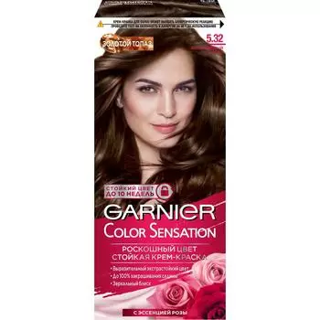 GARNIER Стойкая крем-краска для волос "Color Sensation, Золотой Топаз"