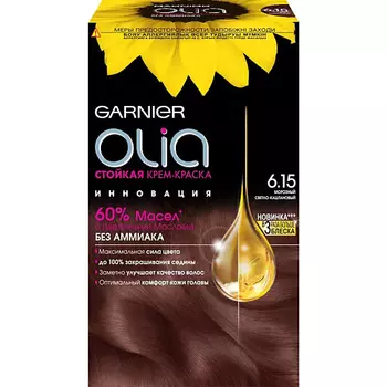 GARNIER Стойкая крем-краска для волос "Olia" без аммиака