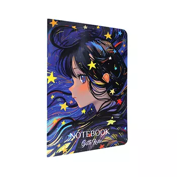 GATTO ROSSO Блокнот в линию Звёздный Notebook Мечты, А5, мягкая обложка