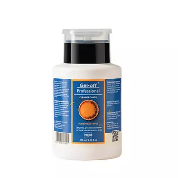 GEL-OFF Средство для обезжиривания ногтей тыквенный пирог 200.0