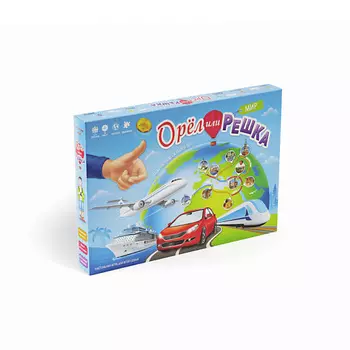 ГЕОДОМ Игра настольная "Орёл или решка" 1.0