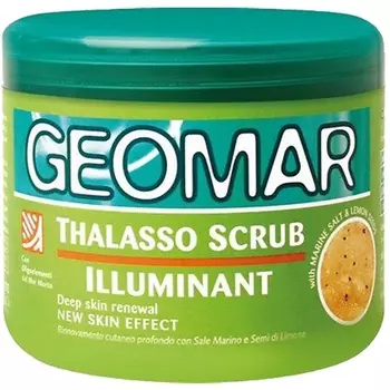 GEOMAR Талассо-скраб ОСВЕТЛЯЮЩИЙ с гранулами ЛИМОНА 600.0
