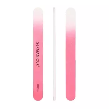 GERMANICUR Пилочка для ногтей, пилка маникюрная (150/220 грит)