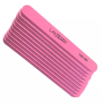 GET THE REASON LAKBERRY Баф для шлифовки ногтей 100/180, 10 шт