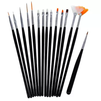 GET THE REASON LAKBERRY Набор кистей дизайна и моделирования ногтей