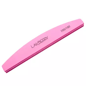 GET THE REASON LAKBERRY Пилка-баф для шлифовки ногтей лодка 100/180, 1 шт