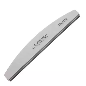 GET THE REASON LAKBERRY Пилка-баф для шлифовки ногтей лодка 100/180, 1 шт