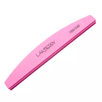 GET THE REASON LAKBERRY Пилка-баф для шлифовки ногтей лодка 180/240