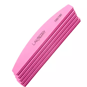 GET THE REASON LAKBERRY Пилка-баф для шлифовки ногтей лодка 100/180