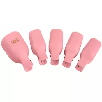 GET THE REASON LAKBERRY Зажимы для снятия гель лака педикюрные