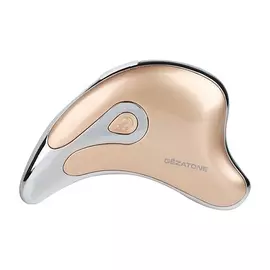 GEZATONE Скребок гуаша для лица, микротоковый массажер для лица против морщин m911