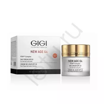 GIGI Крем дневной с SPF 20 с PCM комплексом New Age G4 50.0