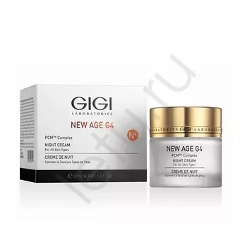 GIGI Крем ночной с PCM комплексом New Age G4 50.0
