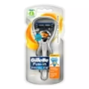 GILLETTE Бритва Fusion ProGlide Flexball с 2 сменными кассетами Chrome Edition